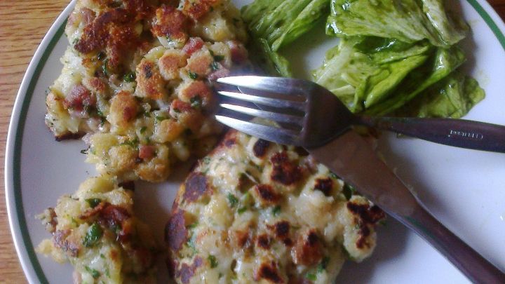 Kaspressknödl - etwas vom Original abgewandelt - Rezept | Frag Mutti