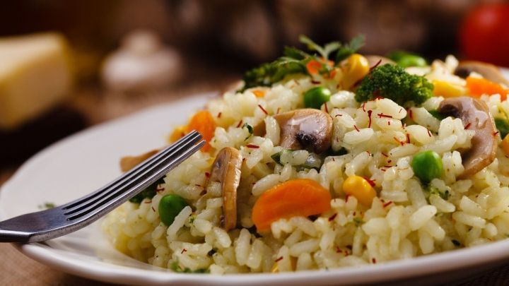 Reistopf mit Kokosmilch und Gemüse - vegan - Rezept | Frag Mutti