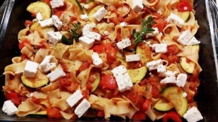 Nudelauflauf mit Schafskäse - Rezept | Frag Mutti
