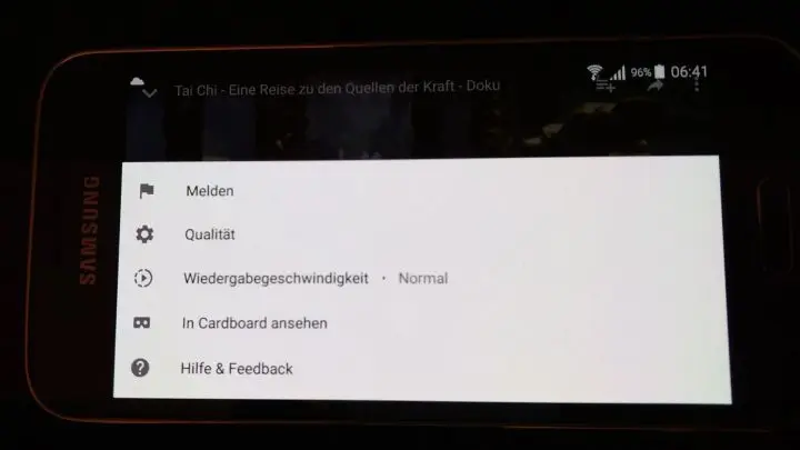 Normal voreingestellte Geschwindigkeit.