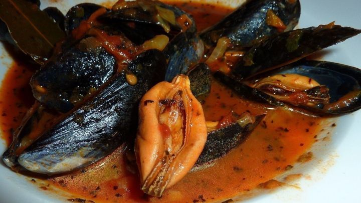 Miesmuscheln in Tomaten-Rotwein-Soße - Rezept | Frag Mutti