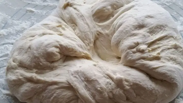Teig kneten.