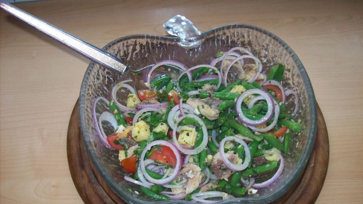 Mediterraner Bohnen-Sardinen-Salat - Rezept | Frag Mutti