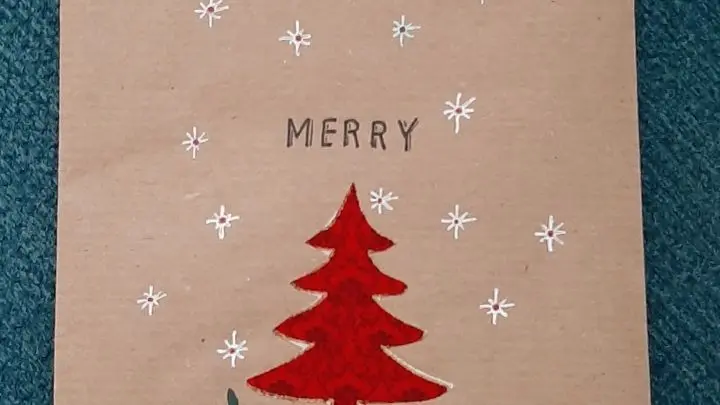 Eine der Freundinnen, die ich beschenken werde, ist geb&uuml;rtige Engl&auml;nderin. Deshalb hier der Weihnachtsgru&szlig; in englischer Sprache.