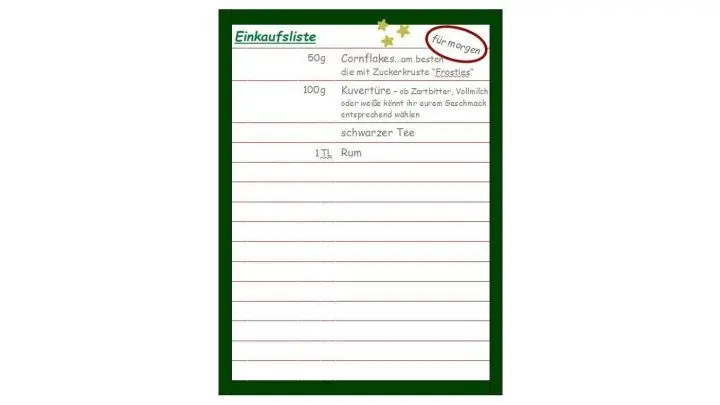 Tortenhummelchens Adventkalender f&uuml;r Mutti&lsquo;s Nachmittags-Caf&eacute;: Die Zutatenliste f&uuml;r den 9. Dezember.