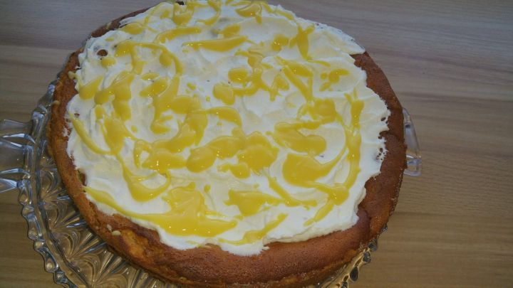 Quark-Eierlikör-Kuchen ohne Boden - Rezept | Frag Mutti
