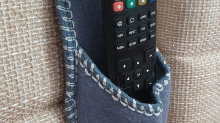 HOMSFOU Fernbedienungs-Halter 3er Set - Praktische Aufbewahrung Für Nachtisch & Wand