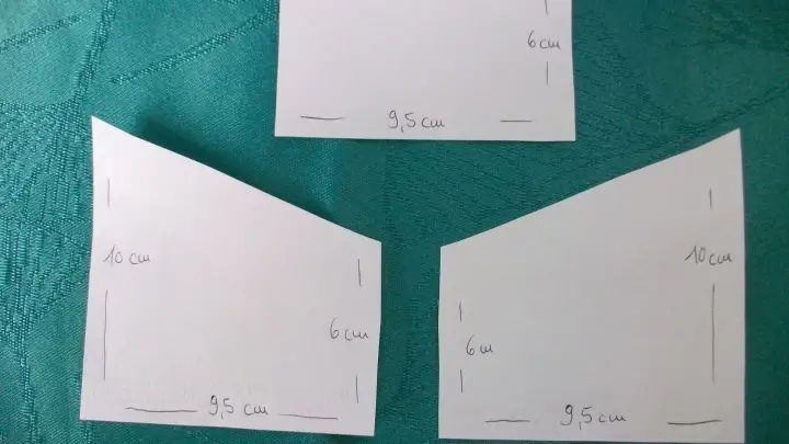 Dieses Bild zeigt jetzt nicht mein Original Muster ... wollte euch nur schnell damit zeigen, wie ihr eure Mustervorlage bastelt. Wenn ihr das aus einem st&auml;rkeren Papier macht, k&ouml;nnt ihr sie lange Zeit nutzen.