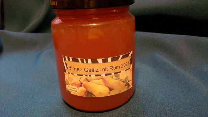 Birnen-Konfitüre mit Rum - Rezept | Frag Mutti