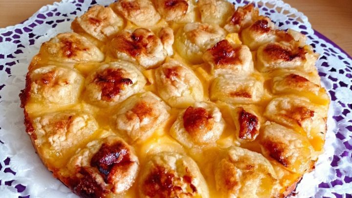 Apfelkuchen mit Vanillepudding - Rezept | Frag Mutti