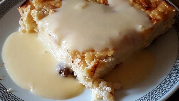 Hirseauflauf mit Äpfeln und Vanillesauce - Rezept | Frag Mutti