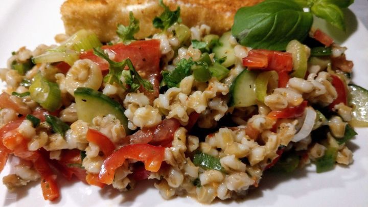 Graupensalat - Rezept | Frag Mutti