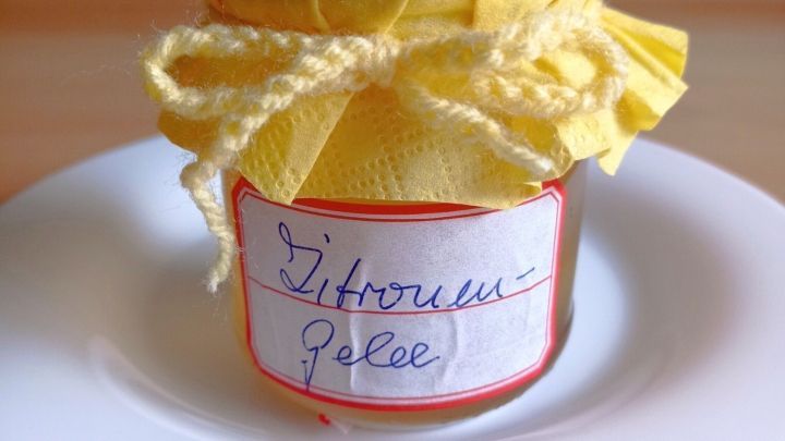 Zitronengelee - einfach köstlich - Rezept | Frag Mutti