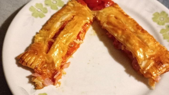 Herzhaft gefüllter Blätterteig - Rezept | Frag Mutti