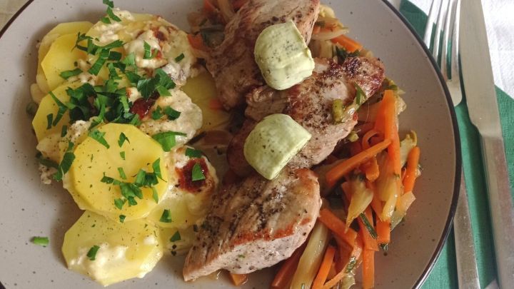 Schweinefilet mit Fenchel-Gemüse - Rezept | Frag Mutti