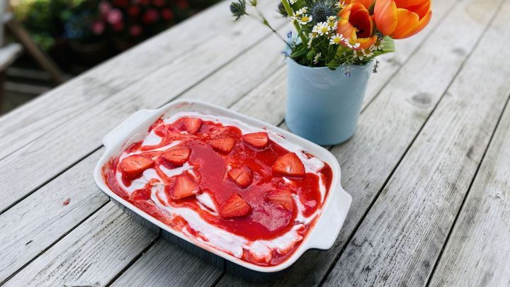 Erdbeer-Tiramisu mit Quark - leichtes Rezept | Frag Mutti