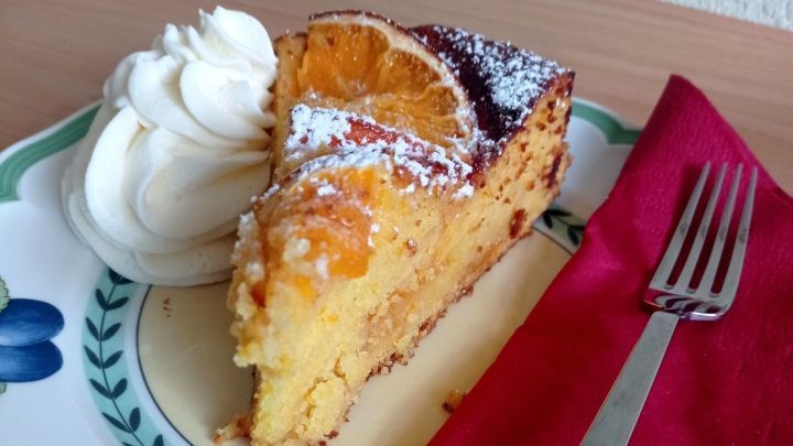 Orangen-Mandel-Kuchen - Rezept | Frag Mutti