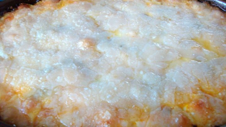 Kartoffel-Paprika-Auflauf mit Frischkäse