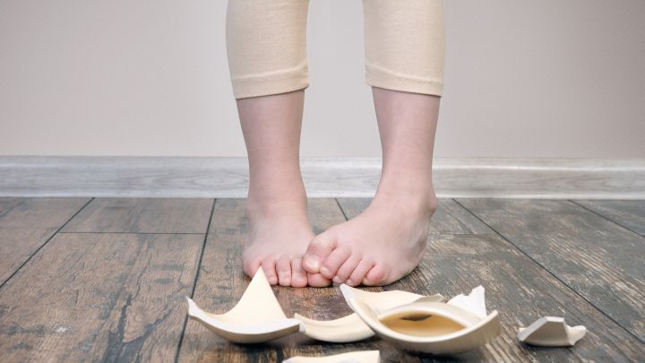 Oh Schreck, der Teller zerbrochen! Aber bringen Scherben nicht auch Gl&uuml;ck?