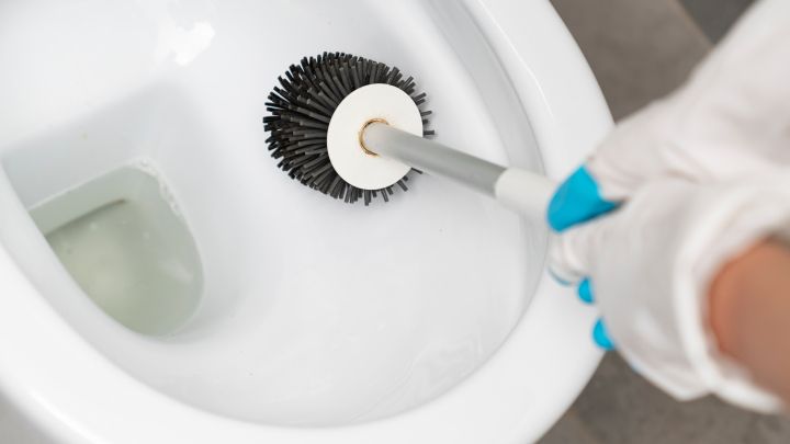 Mit einfachen Hausmitteln kannst du hartn&auml;ckigen Urinstein oder Braunstein in der Toilette entfernen und f&uuml;r strahlende Sauberkeit sorgen.