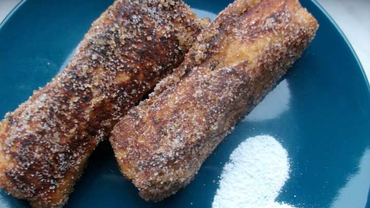 Na, l&auml;uft euch schon das Wasser im Munde zusammen? Meine k&ouml;stlichen Rollen mit Apfel-Zimt-F&uuml;llung waren der Hit.