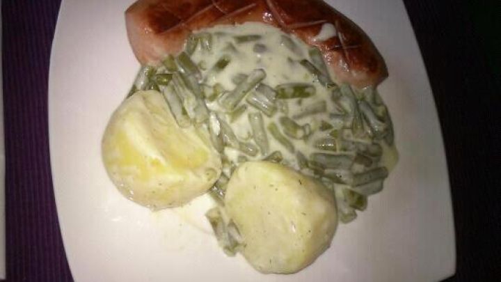 Fisolen nach Wiener Art - Rahmfisolen