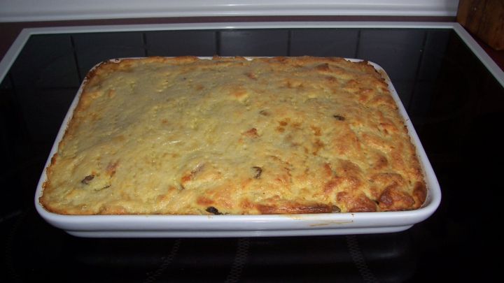 Hackfleischauflauf mit Klo&szlig;teig Frauenberger Kirmesauflauf