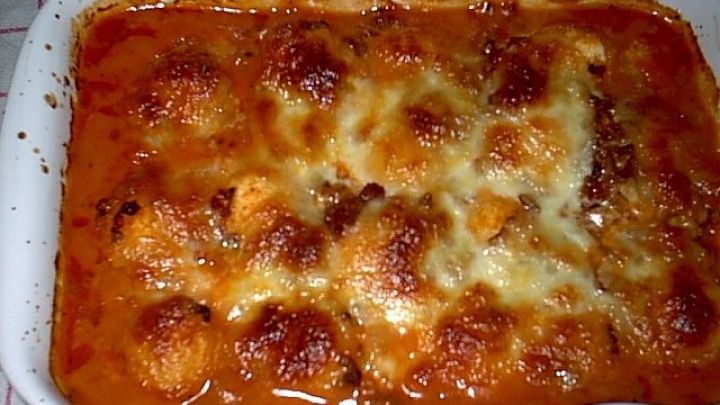 Hackfleisch-Minikn&ouml;del-Auflauf