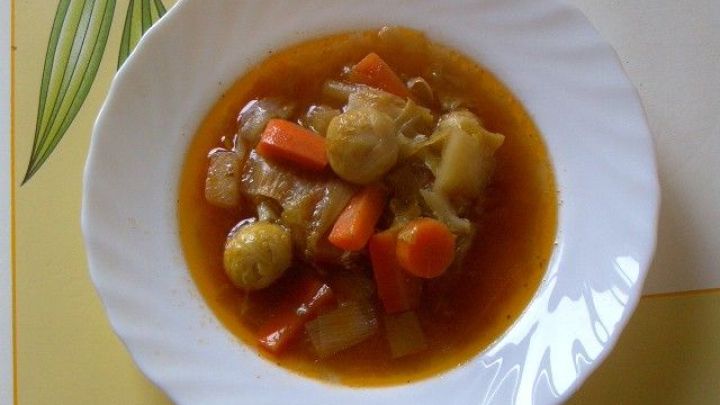 Kohlsuppe a la "Louis de Funes"