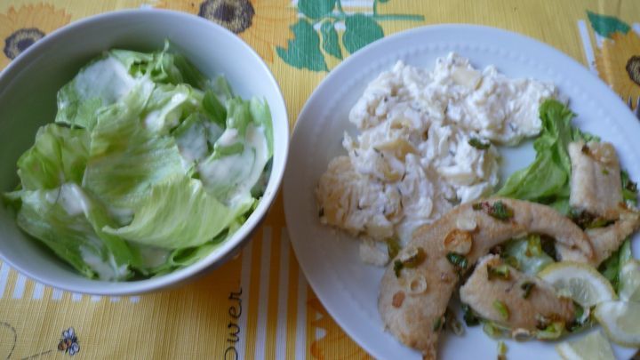 Gebratener Heringsrogen