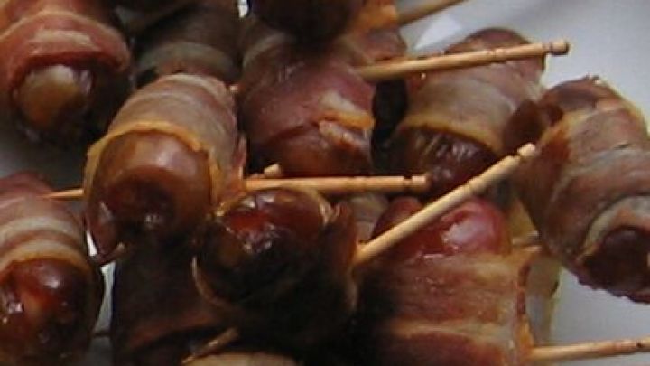 Datteln im Speckmantel (f&uuml;r die Mikrowelle oder den Backofen)