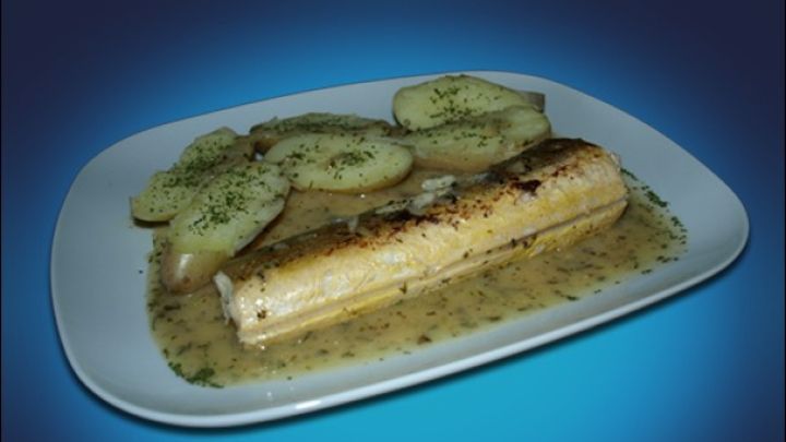 Meeraal nach Art des Fischers von Ploumanach (Bretagne)