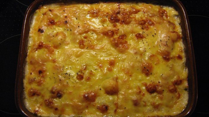 Th&uuml;ringer Kl&ouml;&szlig;chenauflauf