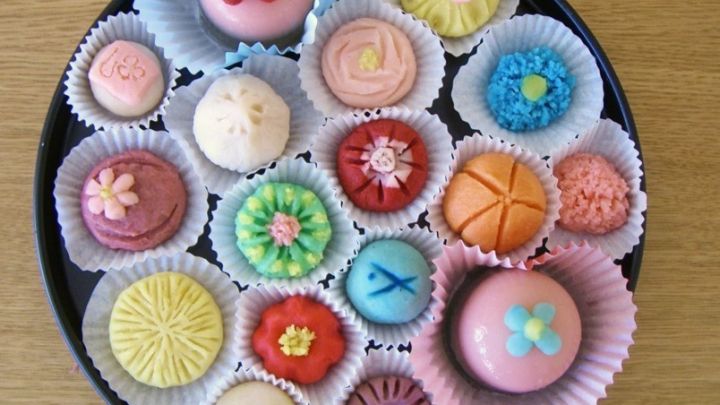 Wagashi Variationen aus Koshian