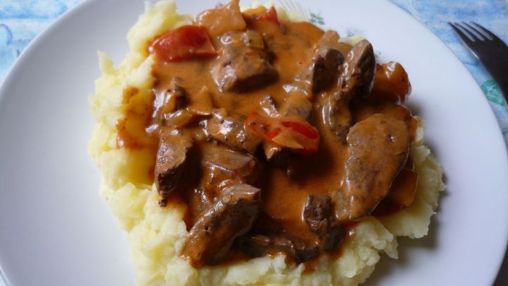 Gefl&uuml;gelleber-Ragout (g&uuml;nstig)