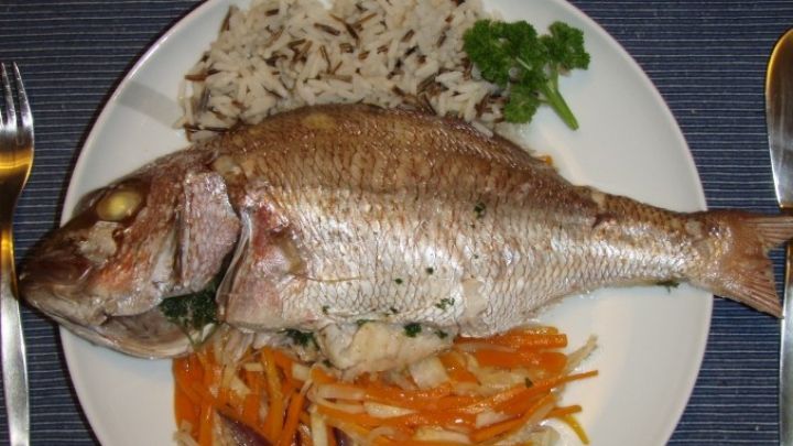 Dorade aus dem Bratschlauch