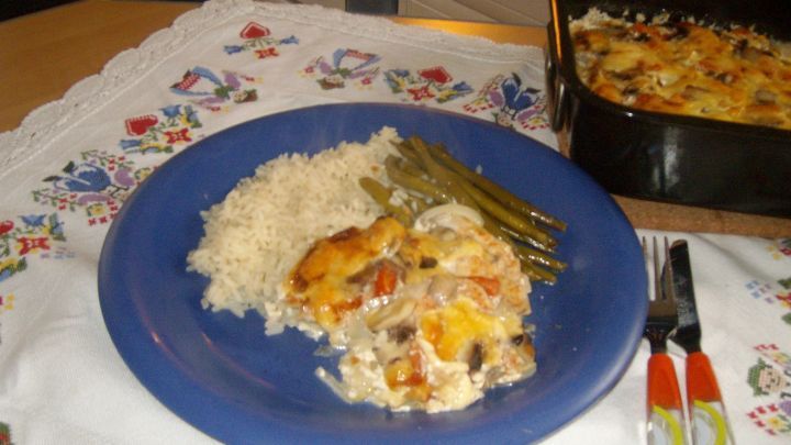 Zwiebel-Steak-Pfanne "deftig"