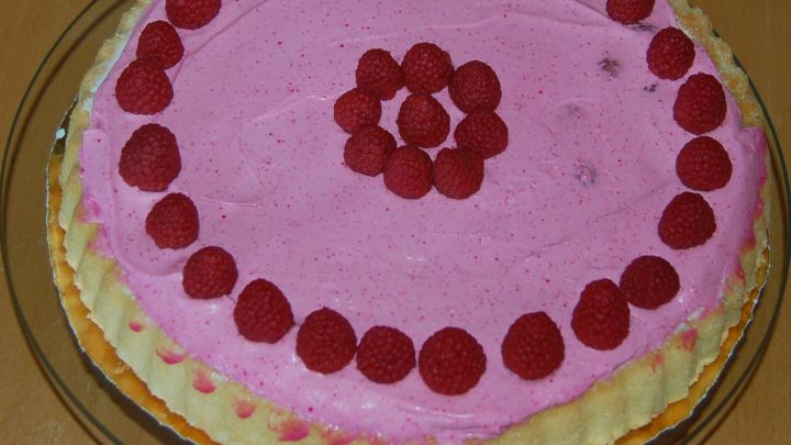 10-Minuten-Torte Himbeer