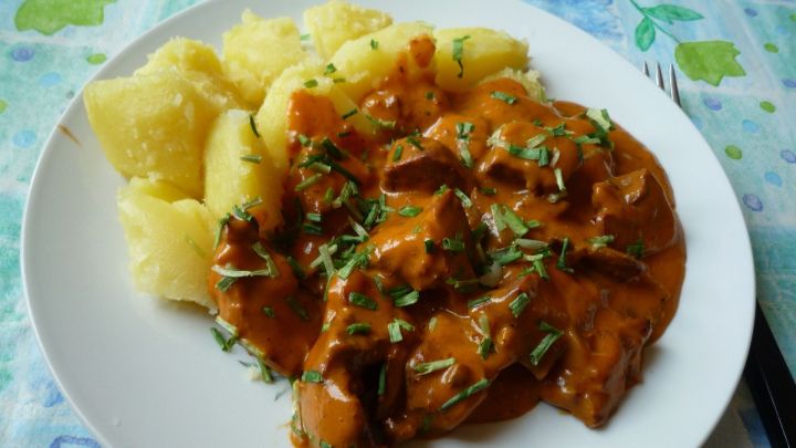 Ragout aus Rinderherz