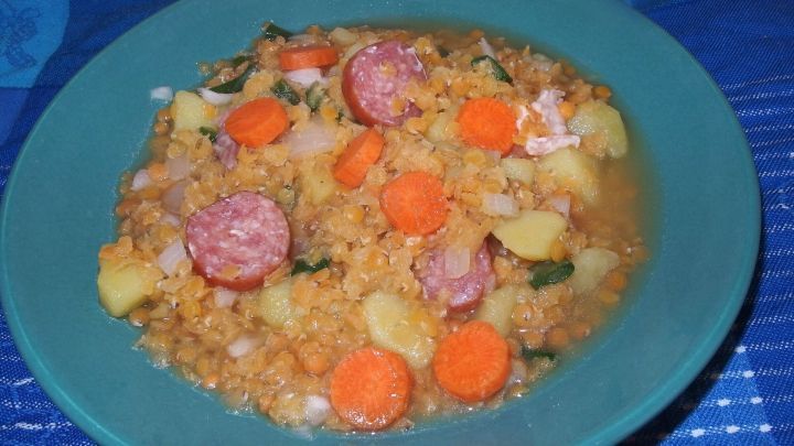 Turbo-Linsensuppe - Rezept | Frag Mutti