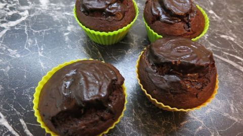 Muffins mit Marzipan aufpeppen