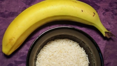Reis mit Banane bei Durchfall