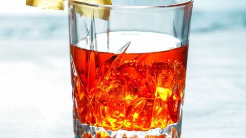 Spritz - Drink aus Weißwein und Aperol