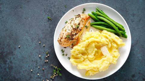 Rheinische Schnibbelbohnen mit Kartoffeln untereinander