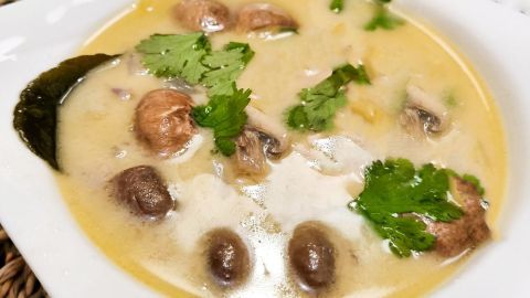 Champignon-Cremesuppe