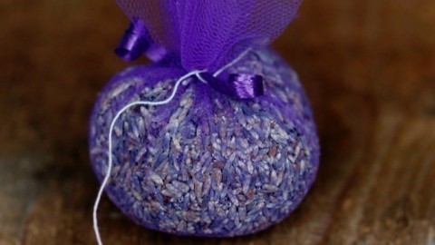 Lavendelsäckchen als Duftkissen