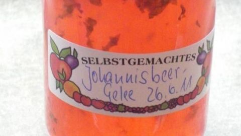 Johannisbeer-Prosecco-Gelee