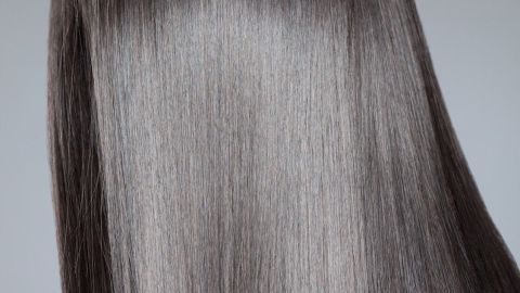 Seidig glattes, dunkles Haar strahlt Gesundheit aus, passend zu einem Tipp gegen trockene Haare mit Klettenwurzelöl.
