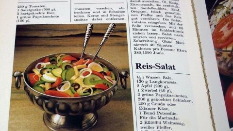 Bild aus Kochbuch abfotografieren