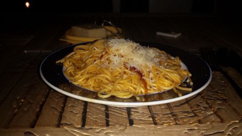 Scharfe Spaghetti